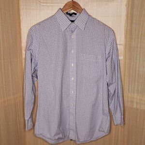 Tommy Hilfiger Mens TLC The Lifetime Collar Long Sleeve Button Down 16 32-33